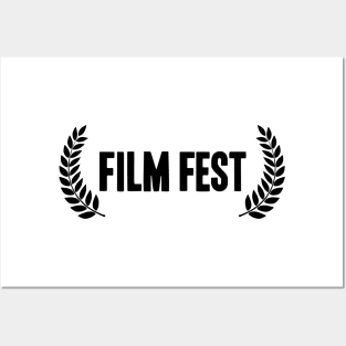 Film Fest Logo (BLACK) Posters and Art